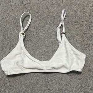 Aerie White Bikini Top